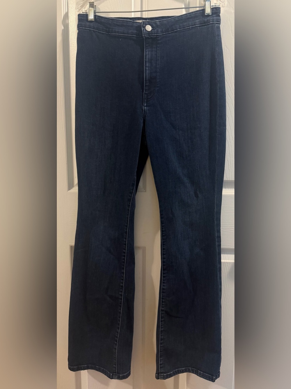 Pilcro Dark Indigo Flare Jeans